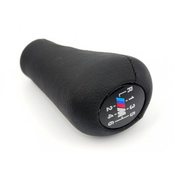 Vites Topuzu -BMW- -6 İleri- Man.Şanz; Siyah Plastik -///M-